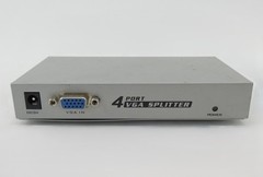 4-Port VGA Splitter 5VDC NO Power Cords