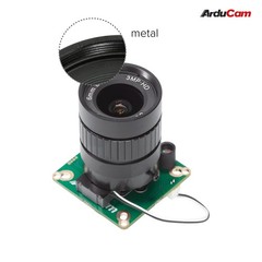 Arducam Day and Night Vision IMX477 HQ Camera for Jetson Orin NX, 12MP Black