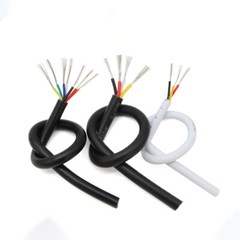 Flexible Multicore Cable 2 Core-10 Core PVC Tinned Copper Power Wire Black White