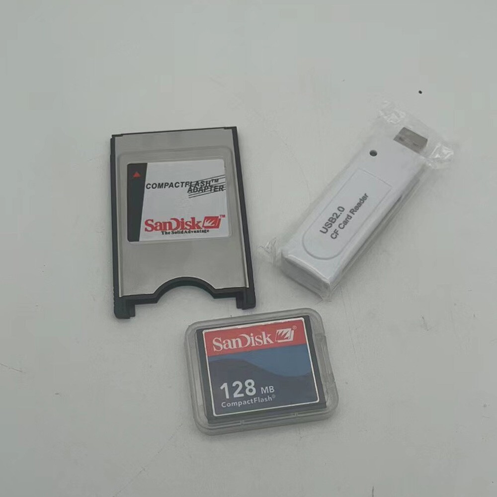 128MB/256/512/1G/2G CNC CF Compact Flash card+CF-PCMCIA Adapter+SSK reader FANUC