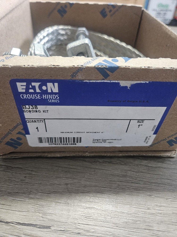 BJ38 – Crouse-Hinds XJG Series 1 Inch Bonding Jumper for Rigid/IMC Conduit,