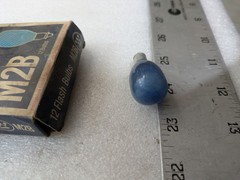 Westinghouse M2B Blue Dot Flashbulbs Bayonet Base Box of 12 Vintage Camera
