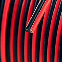 20 Ft 20 Gauge Wire Black And Red Zip-cord Type Wire 20′