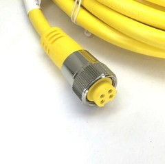 Mencom MIN-4FP-30 Sensor Cordset, Length: 30′, 4-Pin Female, MIN Size