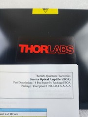 Thorlabs BOA1130S-1 O-Band Booster Optical Amplifier BRAND NEW