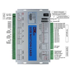 3/4/6 Axis USB Mach3 Motion Control Card Breakout Board 2000KHz For CNC Machine