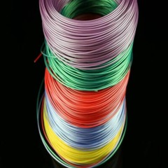 18 AWG (Diameter:1.57) High Temperature Teflon PTFE Silver Plated Wire 10M