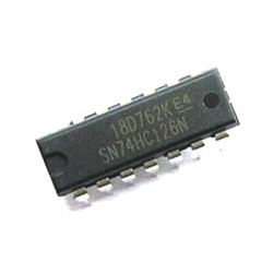 1PCS SN74HC126N 74HC126 Quadruple Bus Buffer Gates With 3-Stat