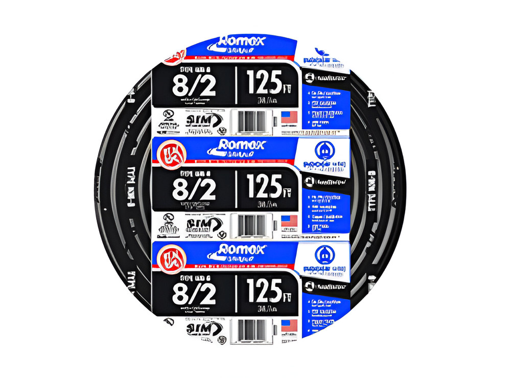 Southwire 6/2 NM-B Romex 125ft w/Ground Copper Cable 28894402