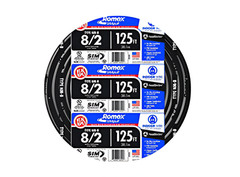 Southwire 6/2 NM-B Romex 125ft w/Ground Copper Cable 28894402