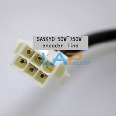 1PCS For SANKYO 50W~750W low power servo encoder servo motor encoder cable