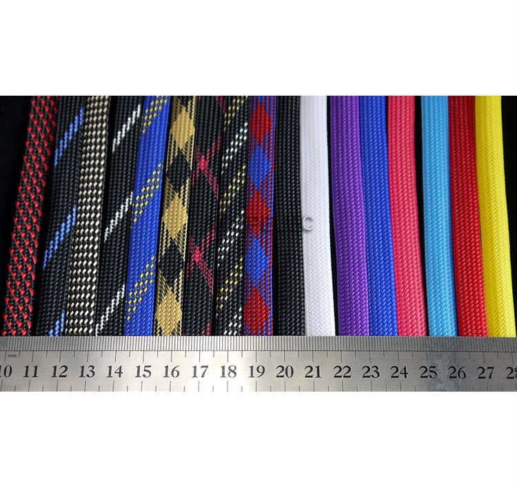 2-10m 10MM Wide TIGHT Braided PET Expandable Sleeve Cable Wire Sheath Mesh Loom