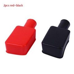 2 Pcs Universal Car Battery Terminal Cap Negative Positive Terminal Covers New