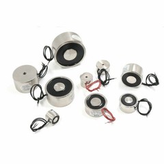 DC 12V/24V Electric Lifting Magnet Solenoid Electromagnet Holding 5.5LB – 330LB