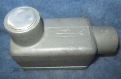 Hubbell Killark Explosion Proof XLB-3 Size 1″ Conduit Fitting 1 Year Warranty