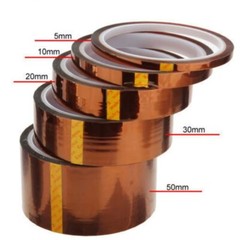 High Temperature Kapton Polyimide Tape – Various Sizes (Ships from PA, USA)