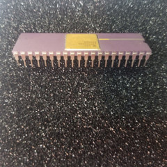 Vintage National Semiconductor INS8080AD C8080A Gold/Ceramic CPU, working 100%