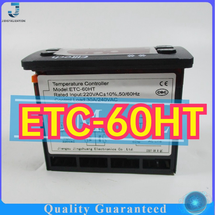 ETC-60HT 1PCS New for Elitech Temperature Controller Control Load:30A/240VAC