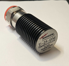 ANDREW T-25-DM 25-WATT TERMINATION LOAD 7/16 DIN MALE 0-3GHz