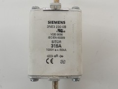 *Lot of 2* Siemens 3NE3 230-0B Fuse-Links Sitor 315A 1000V