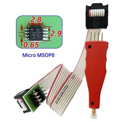 TSSOP8/MSOP8 Chip Burn Test Probe Micro Chip Spring Pin Car Connection Cable#
