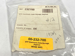 Kuka 232700 Agilus SPP Electronic Data Storage
