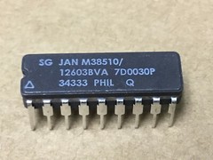 (1 PC) MICROSEMI-SG JM38510/12603BVA 18 Pin Ceramic DIP MFG CERTS