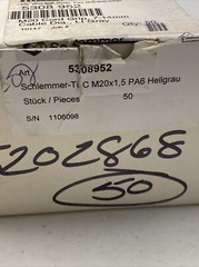 NEW, (LOT 50) ALTECH CORP. SCHLEMMER 5308952 M20 CORD GRIP STRAIN RELIEF GLAND