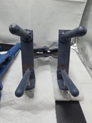 Erico Cadweld Handle Clamps L160 3″ L 159 – Two Used Clamps