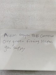 Medical Oxygen OISS DISS Connector Green Fitting Hospital Gas Supply Adapter