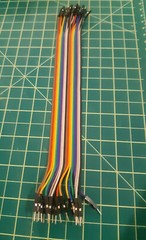 20pcs Dupont Wire Jumper Cable M-F M-M F-F 20 CM Arduino Breadboard Canada