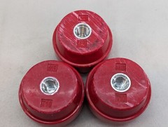 3 New MBI Mar-Bal Electrical High Voltage Standoff Insulator 1-3/8″ x 1-3/4″ T10