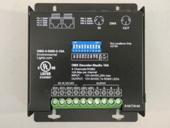 Environmental Lights DMX-4-5000-3-10A Studio 4 Channel DMX Decoder 3-Pin XLR …