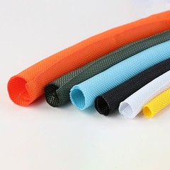 Split Braided Sleeving Tube Cable Wire Sheath Flame Retardant Insulation 5-60 mm