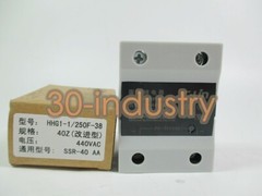 HHG1-1/250F-38 10/15/25/40/60/80/100A For single-phase solid-state relay