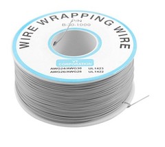 1pcs 0.25mm Wire-Wrapping Wire 30AWG Cable 250m Gray