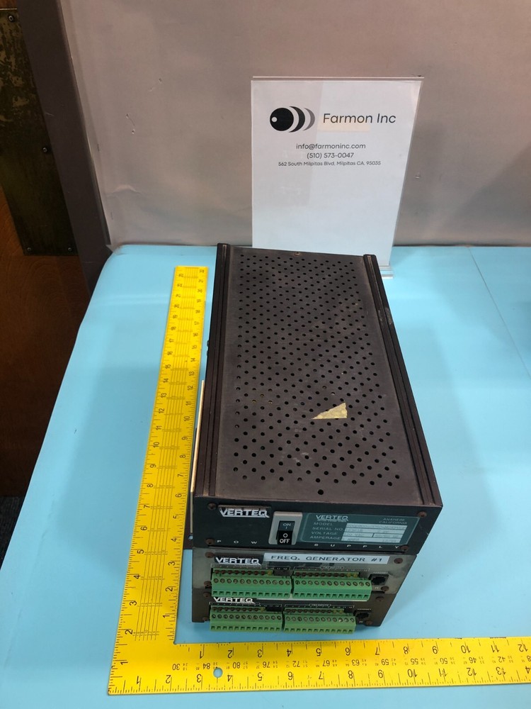 VERTEQ STQD800-CC50-M2XPVDF RF AMPLIFIER+2 1074841.1Frequency Generators, 182611