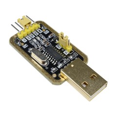 CH340G RS232 Upgrade to USB TTL Auto Converter Adapter STC Brush Module Lot