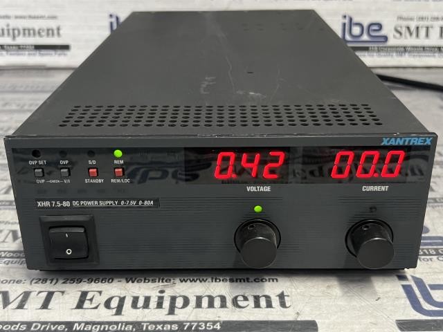 Xantrex XHR 7.5-80 Power Supply w/Warranty