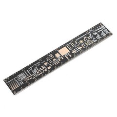 Measuring Tool 15cm 6 Inch Multifunctional PCB Ruler Resistor Capacitor Chip IC