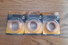 Hillman Copper Wire 18 Gauge X 25 Ft. Roll # 123109 Lot Of 3