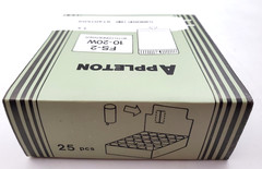Box of 25 Appleton FS-2 Fluorescent Lamp Starters 10-20 Watt W/ Condenser FS2