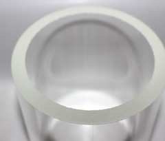High Borosilicate Glass Tube Sight Glass Glass Viewing Cup for Chemical Pipeline