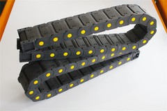 2X R55 25mm x 57mm Closed Can Open Cable Drag Chain Wire Carrier 1M US Shipping