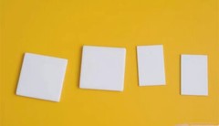 Alumina Aluminum Oxide Ceramic Square Plate Sheet High Temperature Resistance