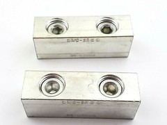 Lot of 2 Morris 90614 Dual Rated Aluminum Splices Reducers #1/0-#14 AWG 600 Volt