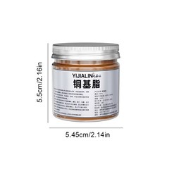100g Copper Grease Anti Seize Copper Thread Grease Versatile Car Brake Lubricant