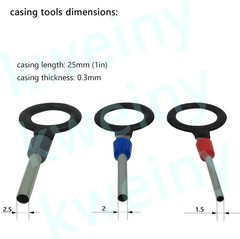 Electrical Wiring Connector Release Pin Tool (11 Pieces No Duplicate)