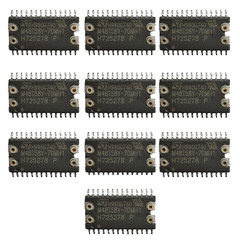 10pc ST Micro M48T58Y-70MH1 IC; ‘Timekeeper’ 64kb SRAM SMD NVRAM RTC SMT USA