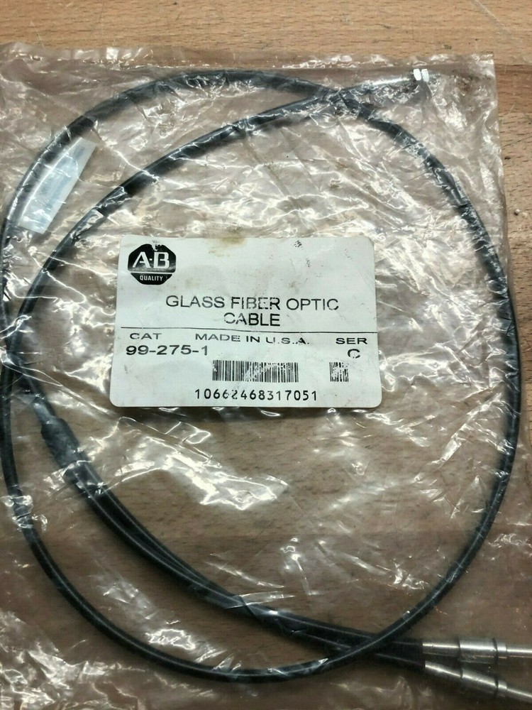NEW ALLEN BRADLEY GLASS FIBER OPTIC CABLE 99-275-1 Series C Fast Shipping